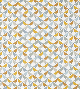 Lintu Fabric - Dandelion / Butterscotch / Pebble Dandelion / Butterscotch / Pebble