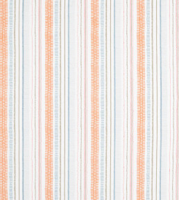 Noki Fabric - Satsuma / Sky / Pebble Satsuma / Sky / Pebble