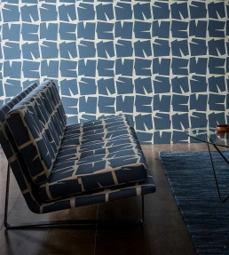 Moqui Fabric - Indigo Indigo