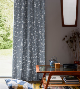 Saxony Fabric - Steel Steel
