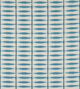 Shibori Fabric - Teal / Linen Teal / Linen