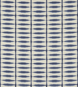Shibori Fabric - Indigo / Linen Indigo / Linen