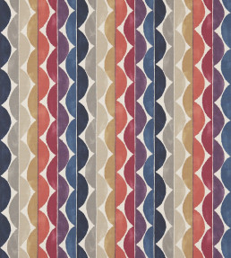 Yoki Fabric - Fig / Amber / Indigo Fig / Amber / Indigo
