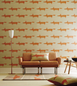 Mr Fox Wallpaper - Auburn Auburn