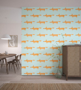 Mr Fox Wallpaper - Auburn Auburn