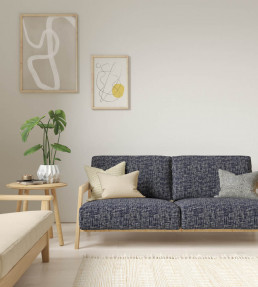 Toma Fabric - Indigo Indigo