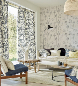 Stipa Wallpaper - Denim Denim