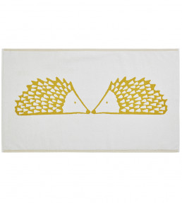 Spike Bath Mat, Mustard Mustard