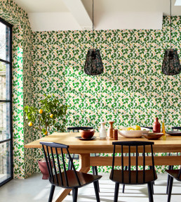 St Clements Wallpaper - Lemon / Tangerine Lemon / Tangerine