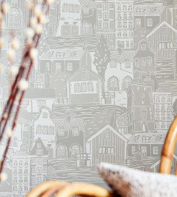 Stockholm Wallpaper - Dove Dove