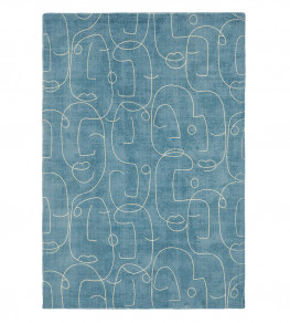 Epsilon Rug - Teal Teal