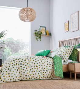 Leopard Dots Bedding Set, Pebble & Mint Leaf Pebble & Mint Leaf