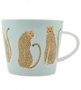 Lionel Leopard Mug, Mint Mint