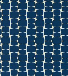 Little Lohko Wallpaper - Indigo / Jasmine Indigo / Jasmine