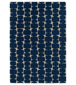 Little Lohko Rug - Indigo Indigo