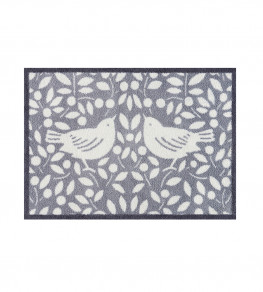 Looting Fruits Door Mat, Grey Grey
