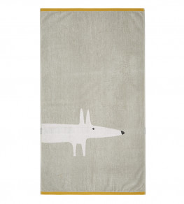 Mr Fox Bold Towel, Pebble Pebble