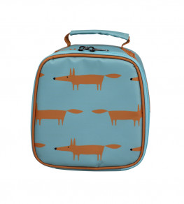 Mr Fox Lunch Bag, Blue Blue