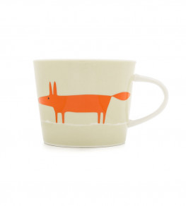 Mr Fox Mini Mug, Neutral / Orange Neutral / Orange
