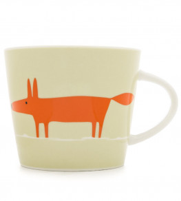 Mr Fox Mug, Neutral / Orange Neutral / Orange