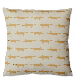 Little Fox Outdoor Cushion, Raffia Raffia