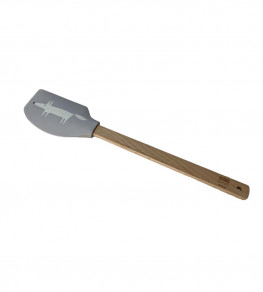 Mr Fox Silicone Spatula, Grey Grey