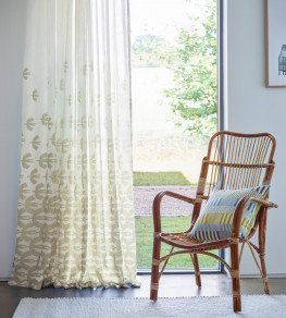 Pajaro Sheer Fabric - Hemp Hemp