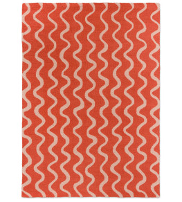 Ribbon Rug - Coral Coral