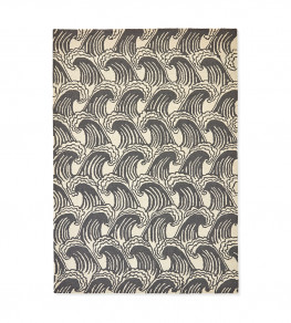 Ride The Wave Rug - Liquorice Liquorice