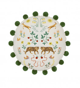 Rosehip Ready Made Cushion, Mint Leaf & Zest Mint Leaf & Zest