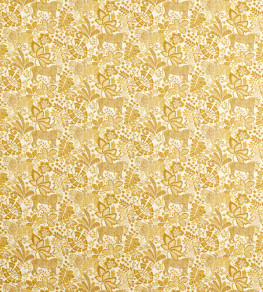 Rumble In The Jungle Fabric - Pebble / Chai Pebble / Chai
