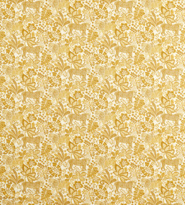 Rumble In The Jungle Fabric - Pebble / Chai Pebble / Chai