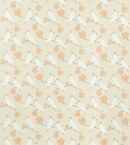 Love Birds Fabric - Blush Blush