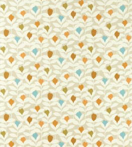 Padukka Fabric - Tangerine Tangerine