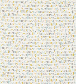 Letters Play Fabric - Hemp / Biscuit / Paper Hemp / Biscuit / Paper