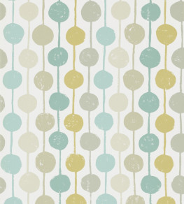 Taimi Wallpaper - Seaglass / Chalk / Honey Seaglass / Chalk / Honey