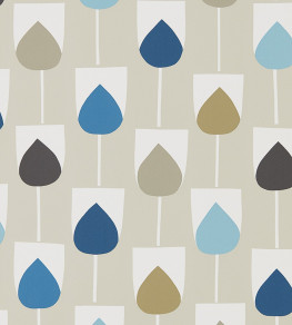 Sula Wallpaper - Indigo / Multi Indigo / Multi