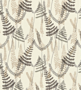 Athyrium Fabric - Chalk / Pewter / Biscuit Chalk / Pewter / Biscuit
