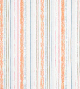 Noki Fabric - Satsuma / Sky / Pebble Satsuma / Sky / Pebble