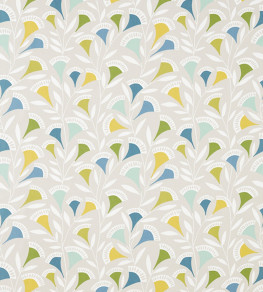 Noukku Fabric - Citrus / Glacier / Biscuit Citrus / Glacier / Biscuit