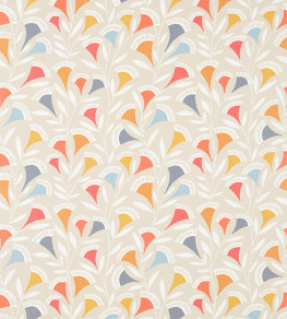 Noukku Fabric - Watermelon / Tangerine / Slate Watermelon / Tangerine / Slate