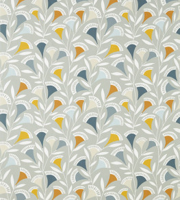 Noukku Fabric - Dandelion / Butterscotch / Charcoal Dandelion / Butterscotch / Charcoal