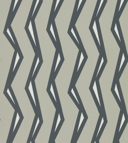 Rayo Wallpaper - Steel / Liquorice Steel / Liquorice