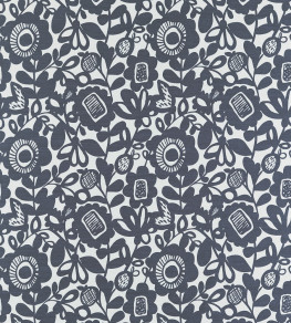 Kukkia Fabric - Ink Ink