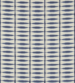 Shibori Fabric - Indigo / Linen Indigo / Linen