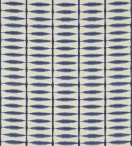 Shibori Fabric - Indigo / Linen Indigo / Linen