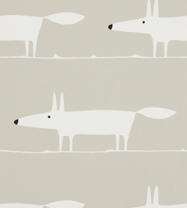 Mr Fox Wallpaper - Snow Snow