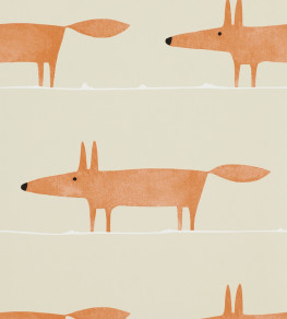 Mr Fox Wallpaper - Ginger Ginger