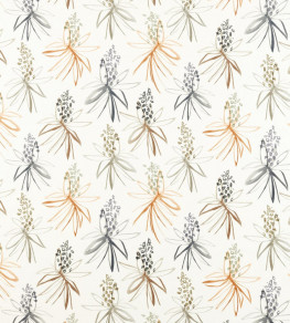 Tillandsia Fabric - Amber / Slate Amber / Slate