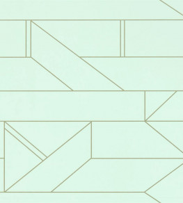 Barbican Wallpaper - Mint Mint